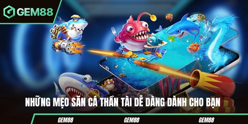 Những mẹo săn cá thần tài dễ dàng dành cho bạn